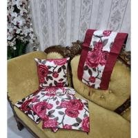 ราคา ปลอกหมอนอิงเก้าอี้ผ้ากํามะหยี่ลายใบไม้ 40 ซม (54955289147)