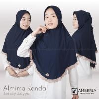 ราคา Amberly Almirrra Lace Instant Hijab Zoyya Jersey Material (24037479604)