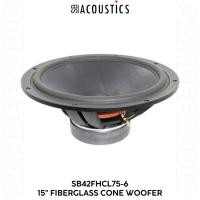ราคา ราคาต่อ1ข้าง/SB Acoustics SB42FHCL75-6 15" Fiberglass Cone Woofer (42425487166)