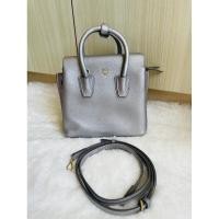ราคา MCM Silver Leather X Mini Milla Crossbody bag (28819583049)