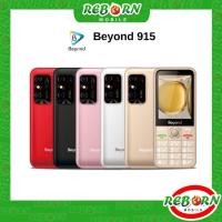 ราคา [สุดประหยัด] ปุ่มกด BEYOND 915 จอ 2.8" รองรับ2ซิม 3G/4G | Beyond 912 จอใหญ่ ปุ่มใหญ่ ถูกใจอาม่า อากง by RebornMobile (22249098437)