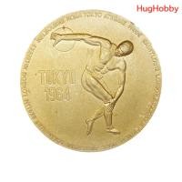 ราคา [มือ2] งานเก่าปี 1964 เหรียญที่ระลึก Olympic Games Tokyo 1964 งานเก่าจากญี่ปุ่น (29957645271)
