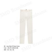 ราคา Emporio Armani กางเกงยีนส์ผู้ชาย รุ่น Jeans Made Of Natural Cotton Code: 3D1J79 1K2ZZ 0128 (28641423270)