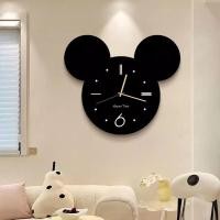 ราคา Jikeพร้อมส่งนาฬิกาแขวนผนัง ลายมิกกี้เมาส์ ไร้เสียง สําหรับห้องนอนเด็ก ห้องนั่งเล่น (24959541579)