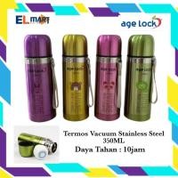 ราคา TERMOS กระติกน้ําร้อนสแตนเลสทนความร้อนและเย็น 350 มล. Age Lock Thermos 350 มล. LTB31 แฟลชสูญญากาศ (58051566948)