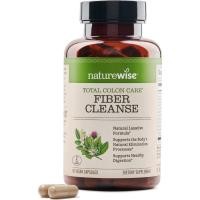 ราคา Naturewise Total Colon Care Fiber Cleanse 60 แคปซูลมังสวิรัติ (50556236095)