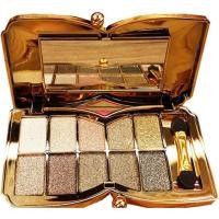 ราคา พาเลทอายแชโดว์กลิตเตอร์ 10 สี-ชุดเครื่องสําอาง-สีทอง-ขนาดเล็ก (56510198082)