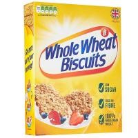 ราคา โฮลวีทอาหารเช้าข้าวสาลีอบชนิดชิ้น 430กรัม Whole Wheat Biscuits Cereal 430g. [หมายเลขบาร์โค้ด 5010029003222 ] (53962607695)