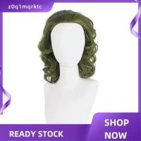 ราคา z0q1mqrktc วิกผมสีเขียวสําหรับตัวตลกเครื่องแต่งกายวิกผมผู้ชายสั้นหยักวิกผม Fleck วิกผมฮาโลวีน Party ติดตั้งง่าย (51060977363)