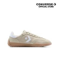 ราคา CONVERSE รองเท้า RUN STAR TRAINER LEATHER & SUEDE OX CREAM/BLUE ผู้หญิง A15087CF_U5CMBL (40331236030)