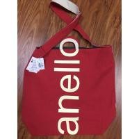ราคา [New]กระเป๋าผ้าAnelloสีแดง ไซต์ใหญ่ (4057486226)