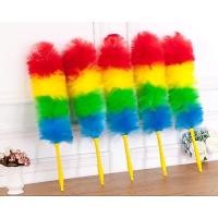 ราคา ไม้ปัดฝุ่น ไม้ขนไก่ สายรุ้งเชือกฟาง สีรุ้ง ขนาด 61 cm สีสันสวยงาม (11036954567)