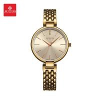 ราคา Julius นาฬิกาข้อมือผู้หญิง รุ่น JA-960E สายสแตนเลสสตีล สีน้ำตาล (2128833940)