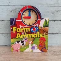ราคา Farm Animals Clock book (Board bookมือสอง) (6261833297)