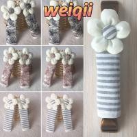 ราคา WEIQII ผ้าคลุมมือจับตู้เย็น,ดอกไม้อ่อน,สบายสัมผัสฝุ่นหลักฐานข้นป้องกันไฟฟ้าสถิตย์ลูกบิดประตูถุงมือตู้ (41352786262)