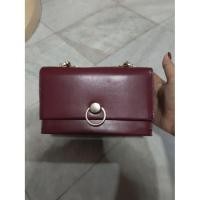 ราคา Charles&Keith แท้ช็อปมือ 2 ใช้น้อยมาก รุ่น Chain&Strap Push Lock Shoulder Bag (6108640215)