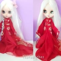 ราคา พร้อมส่ง | ชุดตุ๊กตาบลายธ์ ชุดจีนโบราณ มีสตอค ใส่สวยมาก for Neo Blythe doll, Icy บอดี้ข้อต่อ (7701748223)