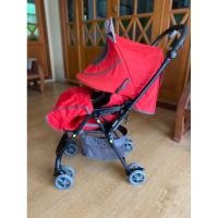 ราคา (มือ2)รถเข็นเด็ก Graco รุ่น Citilite-R สีแดงสดมาก มาพร้อมซัพพอร์ตหัว (27403761601)