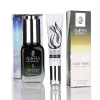 ราคา ชุดรักษาสิวเซรั่มและครีมว่านหางจระเข้ Amera Active Acne Serum and Amera Aloe Vera Cream (52425163)