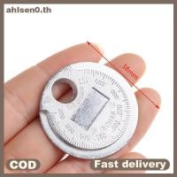 ราคา Ahlsen0 1PC Spark Plug Gap Gauge เครื่องมือวัดเหรียญ-ประเภท 0.6-2.4 มม.ช่วง Gage Calibre th (49259860234)