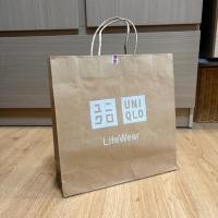 ราคา ถุงกระดาษ uniqlo ใบกลาง (49002745576)