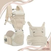 ราคา [iangels] All-in-One Doctor Dial Fold Air Hip Seat เป้อุ้มเด็กสีเบจ 1 ชิ้น/เกาหลีโดย CozyKorea (41131003999)