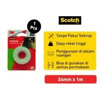 ราคา เทปกาวสองหน้า SCOTCH 3M 114 24 mm x 1 m / กาวสองหน้า (24693478340)