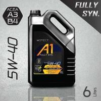 ราคา MOTECT A1 5W-40 Fully Synthetic น้ำมันหล่อลืนสังเคราะห์แท้ A1 5W-40 Fully - Synthetic API SP (24392861868)