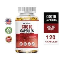 ราคา Wellness COQ10 Capsules 300MG Helps Maintain Health Blood Pressure Heart Support COQ10 สุขภาพหัวใจ (40011893628)