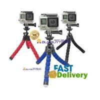 ราคา buybuytech ขาตั้งกล้อง ขาตั้งมือถือ หนวดปลาหมึก 3 ขา (Octopus Flexible Leg Mini) (1543190581)