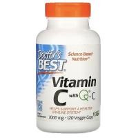ราคา Doctor’s Best Vitamin C with Q-C, 1,000 mg , 120 Veggie Caps. (9866383879)