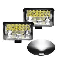ราคา 6 นิ้ว ไฟรถยนต์ 108W LED ไฟตัดหมอกรถ สปอร์ตไลท์ 12v 24v รถยนต์ ไฟสีขาว ไฟหน้ารถ ไฟมอเตอร์ไซค์ สปอร์ตไลท์กันน้ำ (6754498545)