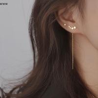 ราคา ต่างหูสายยาวแบบพู่ห้อยลูกปัดรูปดาวสำหรับผู้หญิงต่างหูห้อยแบบห้อยต่างหูแบบตรงต่างหูแบบห้อยสำหรับเป็นของขวัญ (55762141811)
