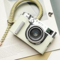 ราคา Mr.Stone สําหรับ Fujifilm x100vi กระเป๋ากล้องหนังแท้แฮนด์เมด ป้องกันกล้อง X-100VI (48762118179)