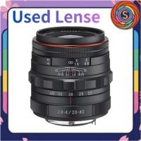 ราคา [Secondhand] Pentax HD PENTAX-DA 20-40mm F2.8-4 ED Limited DC WR Standard Zoom Lens K-Mount APS-C DSLR used pre-loved (45211922166)