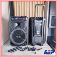 ราคา 1ใบ GXL GLP-A1500 ลำโพงล้อลาก15นิ้ว ไมค์ลอย(ถือ2+หนีบ1) ตู้ลำโพงเอนกประสงค์ ตู้ลำโพงเคลื่อนที่ล้อลาก ขนาด 15 นิ้ว GLP... (25308318241)