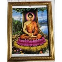 ราคา ร้้านภาพมงคล888 กรอบรูปพระพุทธเจ้าตรัสรู้ กรอบรูปติดผนัง ใส่กรอบพร้อมกระจก ขนาดภาพรวมกรอบ 18x23 นิ้ว (28358938845)