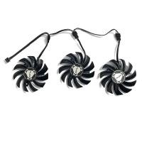 ราคา ใหม่ 3FAN 4PIN 75 มม.XFX RX 590 GPU พัดลมสําหรับ XFX RX590 GME 8G Outre กราฟิกพัดลมระบายความร้อน T128010SU PLD10010S12HH (48960515761)