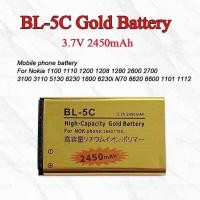 ราคา แบตเตอรี่ทองคำความจุสูง BL 5C BL-5C BL5C แบตเตอรี่มือถือ 3.7V สำหรับ Nokia 1100 1110 1112 2600 2610 (44061853331)