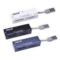 ราคา เครื่องอ่านการ์ด Ext Card Reader All in 1 OKER (C-09) (19869573806)
