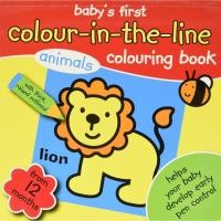 ราคา BBW หนังสือ Babys First Colour-In-The-Line Colouring Book - Animals ISBN: 9780857264541 (49662858818)