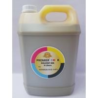 ราคา หมึกสี Solvent ink สำหรับ หัวพิมพ์ Konica 512i 14PL 5ลิตร ไร้กลิ่น PREMIER SOVENT INK 14PL สี Yellow (เหลือง) (9702992126)