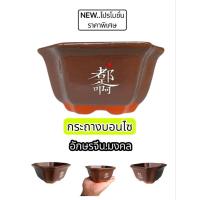 ราคา กระถางต้นไม้ บอนไซ คำมงคลอักษรจีน (41671546578)