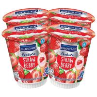 ราคา ดัชชี่โพรไบโอติกโยเกิร์ตสตรอเบอร์รี่ 125ก แพค 4 Dutchie Probiotic Yoghurt Strawberry 125g. Pack 4 [8851717021114 ] (45162628311)