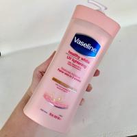 ราคา ไม่แท้คืนเงิน Vaseline Healthy White Lightening Visible Fairness Lotion 725 ml. ขวดสีชมพู (529634892)