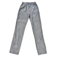 ราคา กางเกงลูกฟูกวินเทจ 80s Lee Riders Gray Corduroy Pants USA Talon Zip (47251050679)