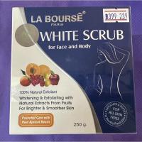 ราคา LA BOURSE WHITE SCRUB 250g. (23408776475)