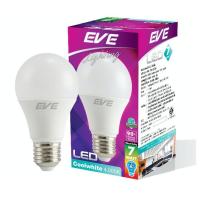 ราคา LED A60 7W Coolwhite E27 (30,000 Hrs.) EVE (8106341493)
