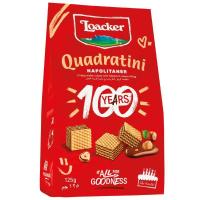 ราคา ล็อคเกอร์เวเฟอร์เฮเซลนัท 125กรัม Loacker Wafer Hazelnut 125g. [หมายเลขบาร์โค้ด 8000380005918] (43981939641)