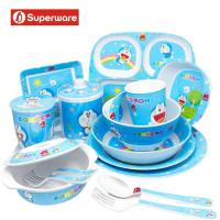 ราคา โดเรม่อน เชียร์ฟูล จานชามเมลามีน แก้วน้ำ ช้อนส้อม ลายการ์ตูน DORAEMON ศรีไทยซุปเปอร์แวร์ Superware [ ขายเป็นชิ้น ] (6956547607)